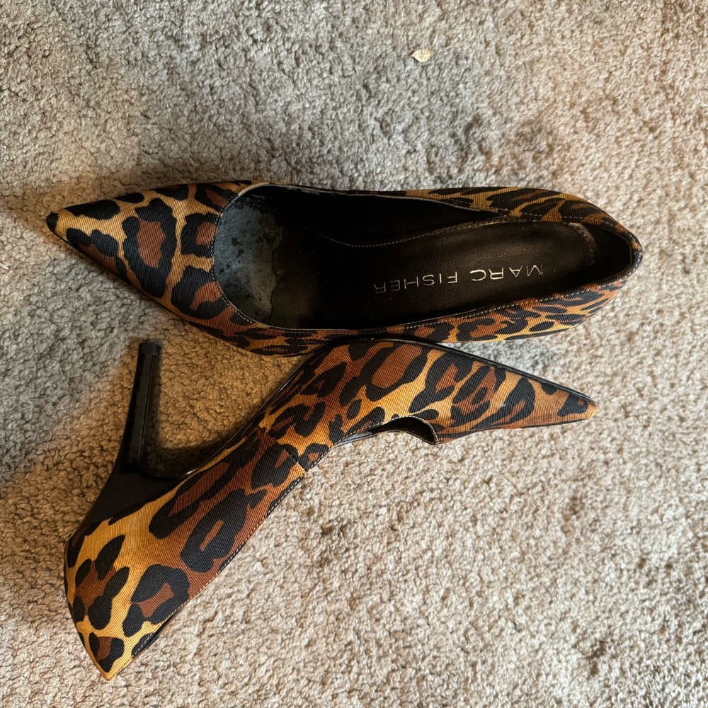 Marc Fisher Leopard Heels
